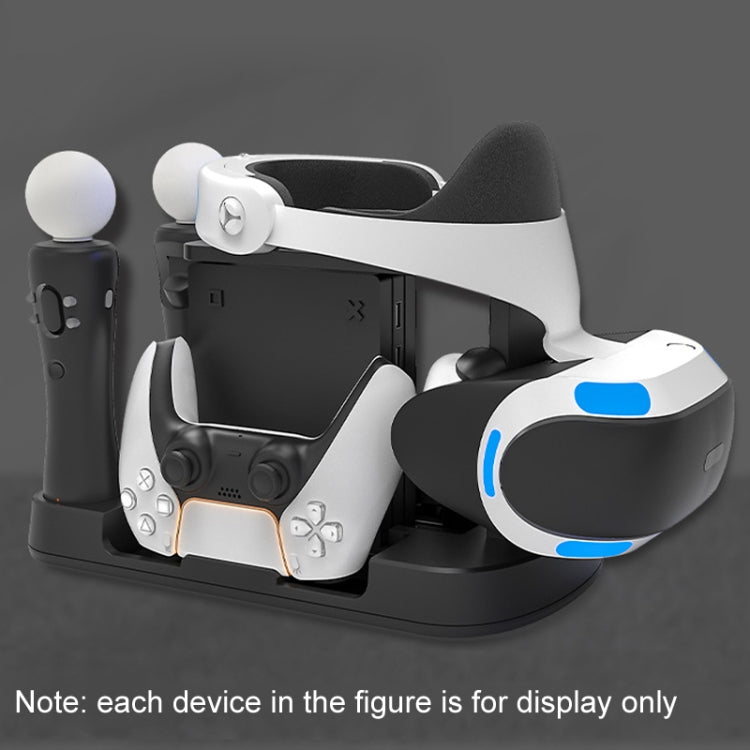 Iplay For PS5/Move/VR Multifunctional Storage Stand Charging Base(White) - free shipping - PMC TechLife - Order now!