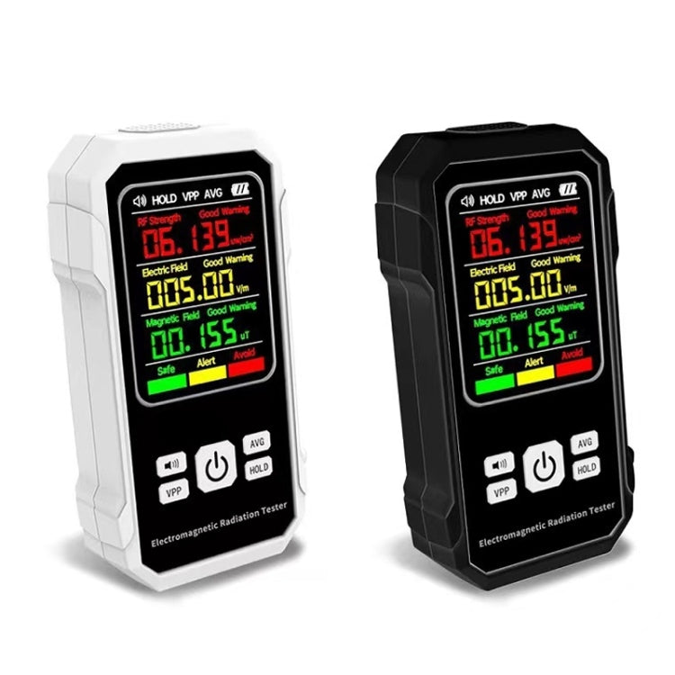 Electromagnetic Radiation Detector High Frequency Radiation Detector(White) - Radiation Detector by PMC TechLife | Online Shopping South Africa | PMC TechLife