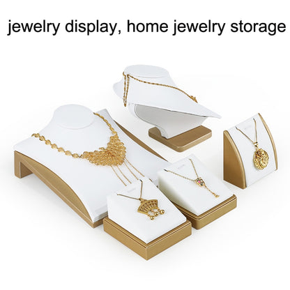 8x9x6cm Angle Pendant Seat Jewelry Display Microfiber Jewelry Props Display Rack - Jewelry Storages by PMC Jewellery | Online Shopping South Africa | PMC Jewellery