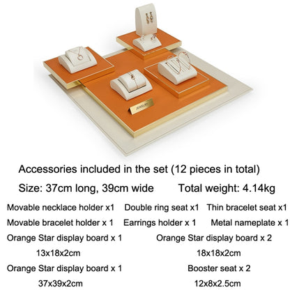 Jewelry Display Stand Necklace Earrings Display Counter Props Set 4 - Jewelry Storages by PMC Jewellery | Online Shopping South Africa | PMC Jewellery