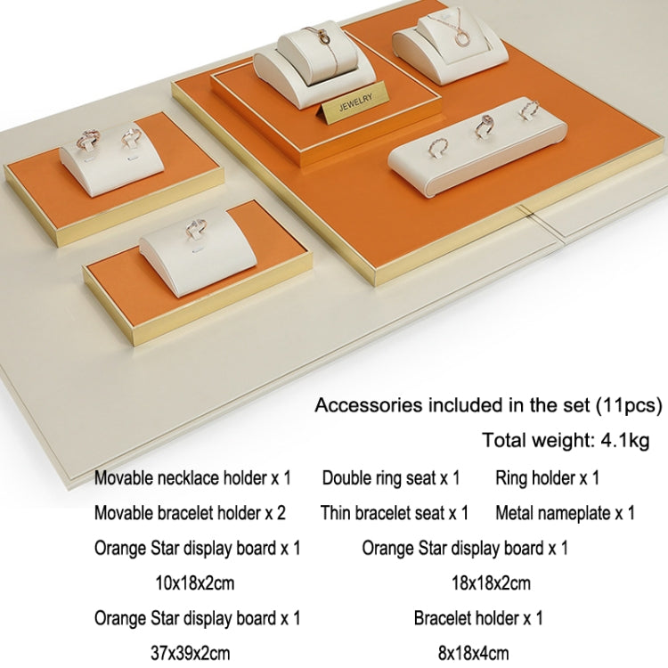 Jewelry Display Stand Necklace Earrings Display Counter Props Set 8 - Jewelry Storages by PMC Jewellery | Online Shopping South Africa | PMC Jewellery