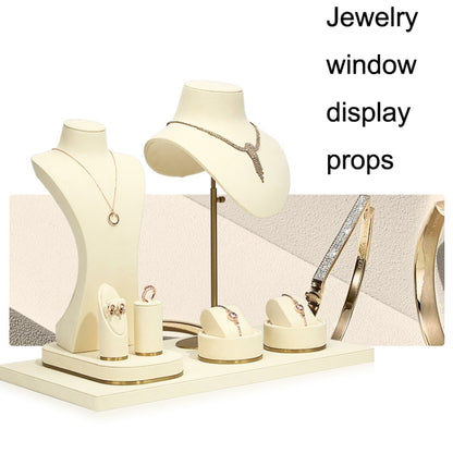 Window Jewelry Display Props Necklace Earrings Ring Jewelry Stand Set 3 - Jewelry Storages by PMC Jewellery | Online Shopping South Africa | PMC Jewellery