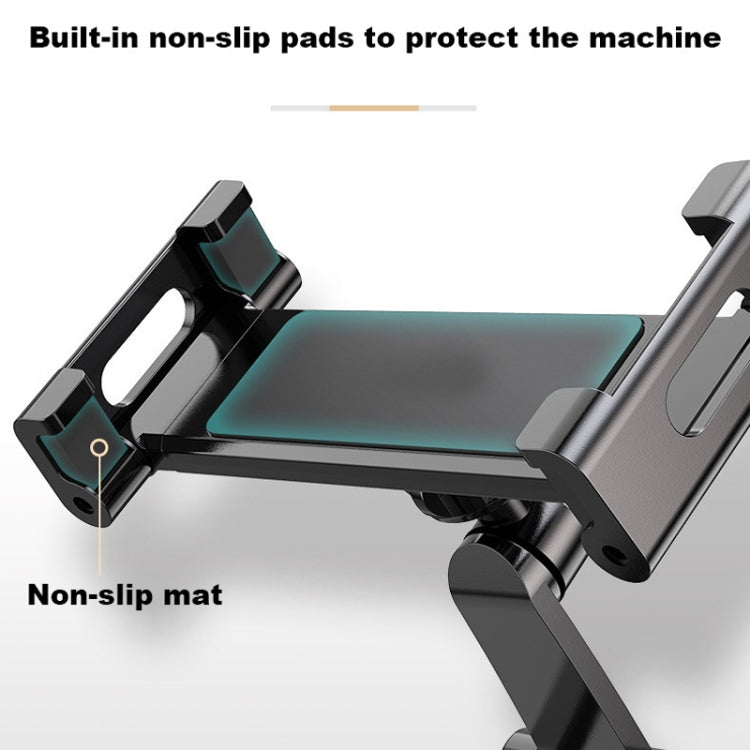 2 In 1 Aluminum Alloy Tablet PC Holder Wall Mount Mobile Phone Holder(Silver) - Desktop Holder by PMC TechLife | Online Shopping South Africa | PMC TechLife