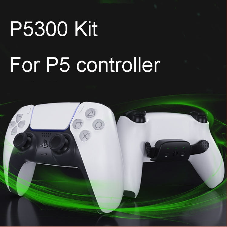 For PS5 Wireless Bluetooth Gamepad With Clip Buttons Cases(White) - Gamepads by PMC Jewellery | Online Shopping South Africa | PMC Jewellery