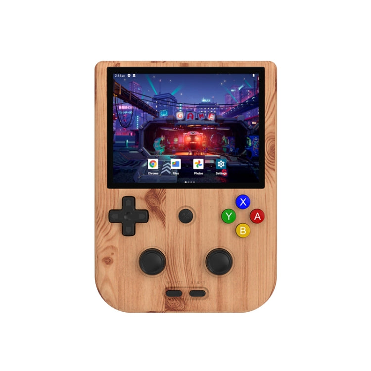 ANBERNIC RG405V 4+256G 10000 Games Handheld Game Console 4-Inch IPS Screen Android 12 System T618 64-Bit Game Player(Wood Grain) - free shipping - PMC TechLife - Order now!