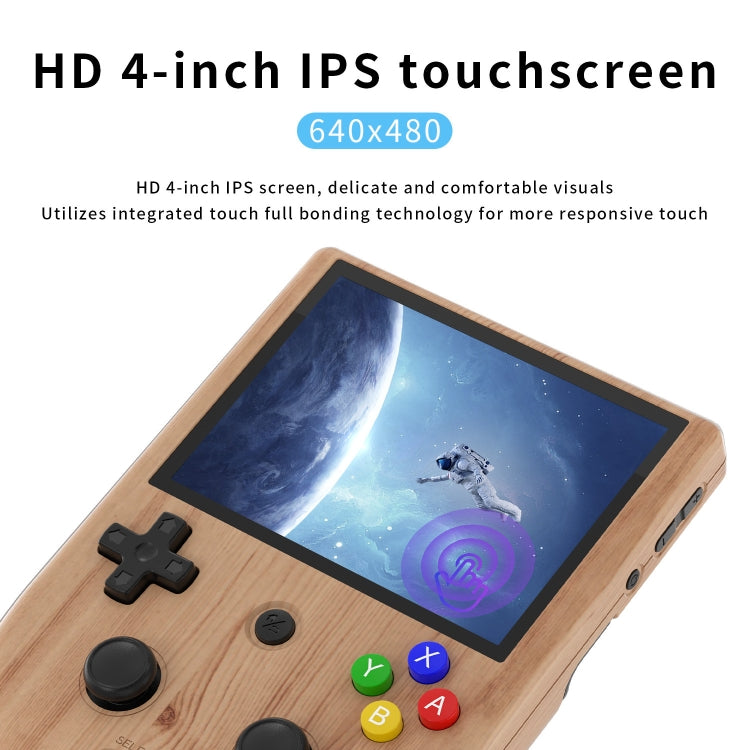 ANBERNIC RG405V 4+256G 10000 Games Handheld Game Console 4-Inch IPS Screen Android 12 System T618 64-Bit Game Player(Wood Grain) - free shipping - PMC TechLife - Order now!