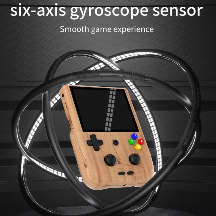 ANBERNIC RG405V 4+256G 10000 Games Handheld Game Console 4-Inch IPS Screen Android 12 System T618 64-Bit Game Player(Wood Grain) - free shipping - PMC TechLife - Order now!