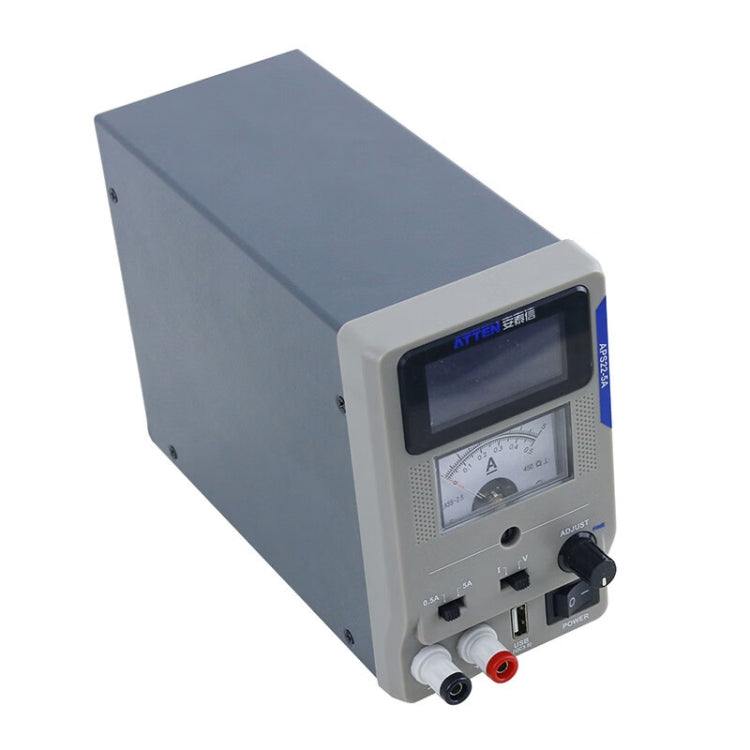 ATTEN APS22-5A 22V 5A USB Digital Variable Adjustable Laboratory DC Power Supply For Mobile Repair, EU Plug - Current & Voltage Tester by ATTEN | Online Shopping South Africa | PMC Jewellery | Buy Now Pay Later Mobicred