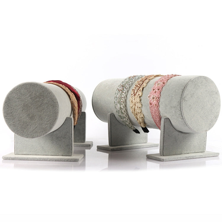 Velvet Headband Storage Rack Hairband Display Stand Jewelry Display Stand, Color: Sackcloth 11x30cm - Jewelry Storages by PMC Jewellery | Online Shopping South Africa | PMC Jewellery