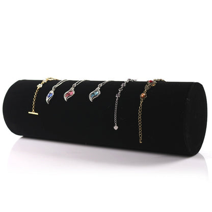 Velvet Headband Storage Rack Hairband Display Stand Jewelry Display Stand, Color: Blackdown 11x50cm - Jewelry Storages by PMC Jewellery | Online Shopping South Africa | PMC Jewellery