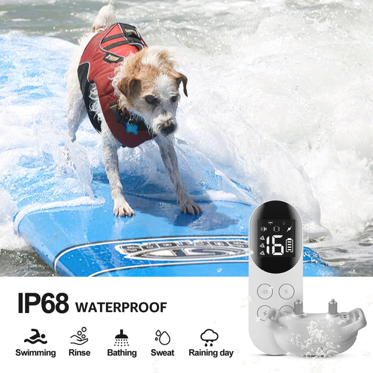 Smart Waterproof Shock Collar For Pets Remote Control Dog Training Device, Size: For-Two-Dog(Black) - free shipping - PMC TechLife - Order now!