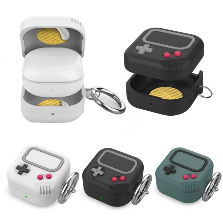 AhaStyle JY10 Bluetooth Earphone Silicone Common Protective Cover For Samsung Galaxy Buds 2 / Pro / Live / 2 Pro / FE(Grey) - Samsung Earphone Case by AhaStyle | Online Shopping South Africa | PMC TechLife | Buy Now Pay Later Mobicred