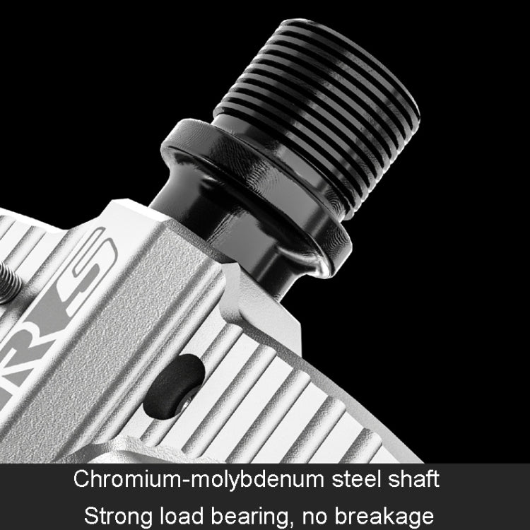 ENLEE R5 1pair Mountain Bike Pedals Bicycle Cycling Wider Non-Slip Footrest Bearing(Black) - Pedals by ENLEE | Online Shopping South Africa | PMC TechLife | Buy Now Pay Later Mobicred