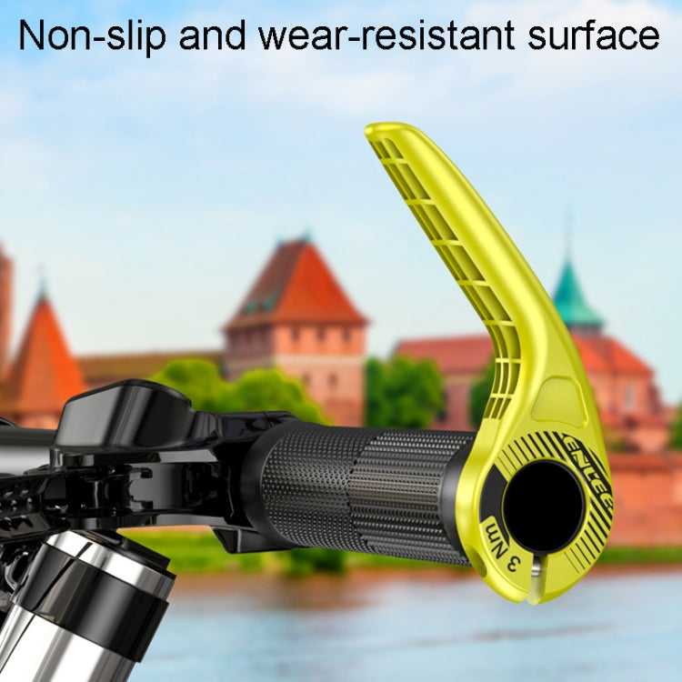 ENLEE E-45616 1pair Bicycle Handlebar Covers Cow Sheeps Horn Grips Joystick Sleeve Accessories(Red) - Bicycle Grips by ENLEE | Online Shopping South Africa | PMC TechLife | Buy Now Pay Later Mobicred