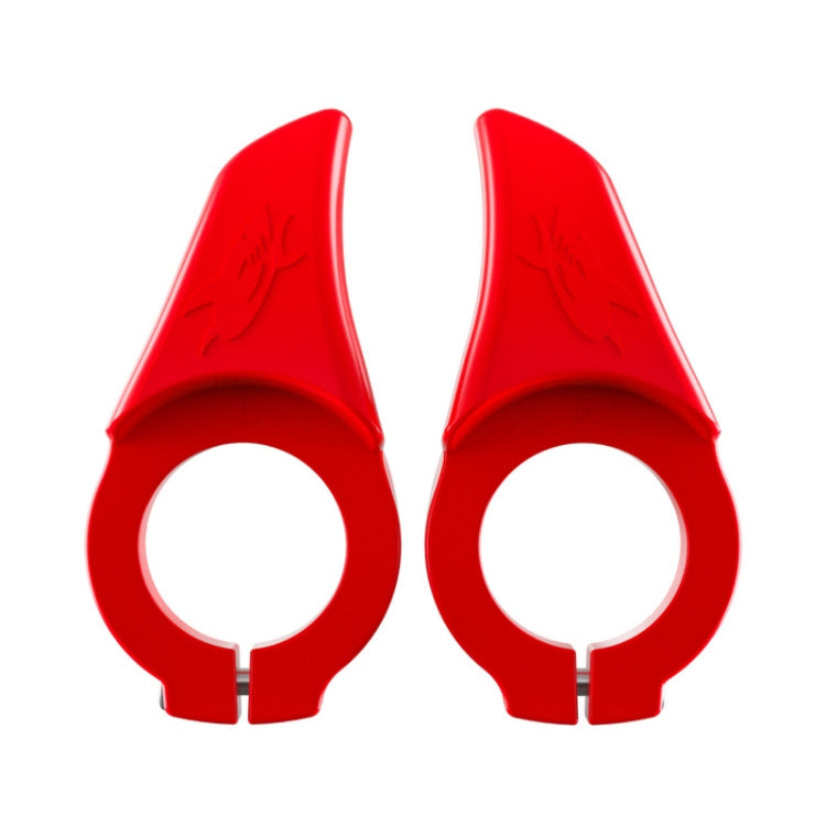 ENLEE S-10 1pair Mountain Bike Universal Cowl Grips Bicycle Grip Accessories Cycling Gear(Red) - Bicycle Grips by ENLEE | Online Shopping South Africa | PMC TechLife | Buy Now Pay Later Mobicred