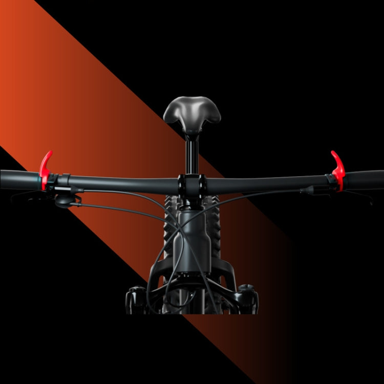 ENLEE S-10 1pair Mountain Bike Universal Cowl Grips Bicycle Grip Accessories Cycling Gear(Red) - Bicycle Grips by ENLEE | Online Shopping South Africa | PMC TechLife | Buy Now Pay Later Mobicred