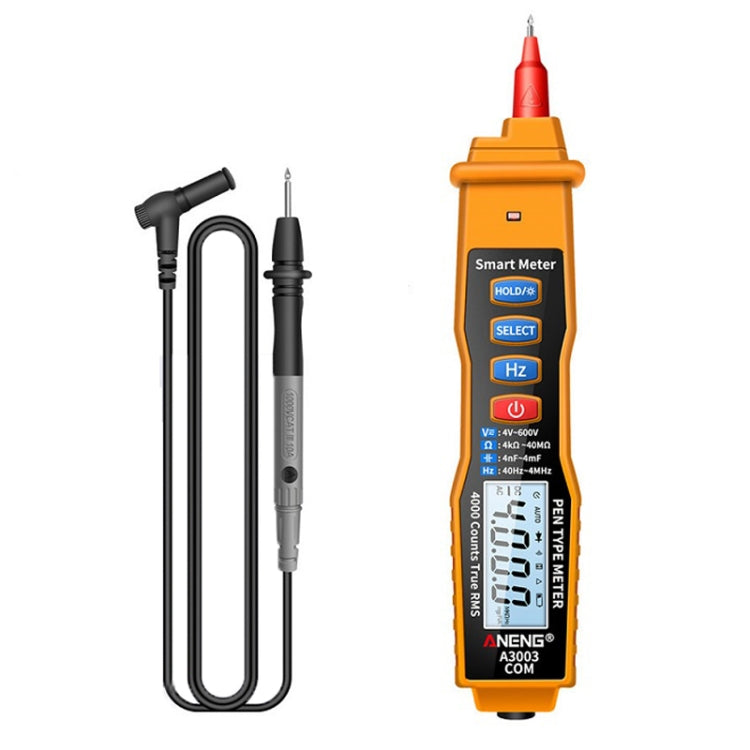 ANENG A3003 Multi-Function Pen-Type High-Precision Smart Multimeter(Orange) - free shipping - PMC TechLife - Order now!
