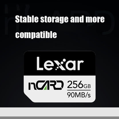 Lexar nCARD 256GB Memory Card Mobile Phone Expansion NM Card - Micro SD Card by Lexar | Online Shopping South Africa | PMC Jewellery