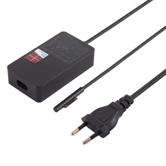 44W 15V 2.58A AC Adapter Power Supply for Microsoft Surface Pro 5 1796 / 1769, EU Plug - For Microsoft by PMC Jewellery | Online Shopping South Africa | PMC Jewellery