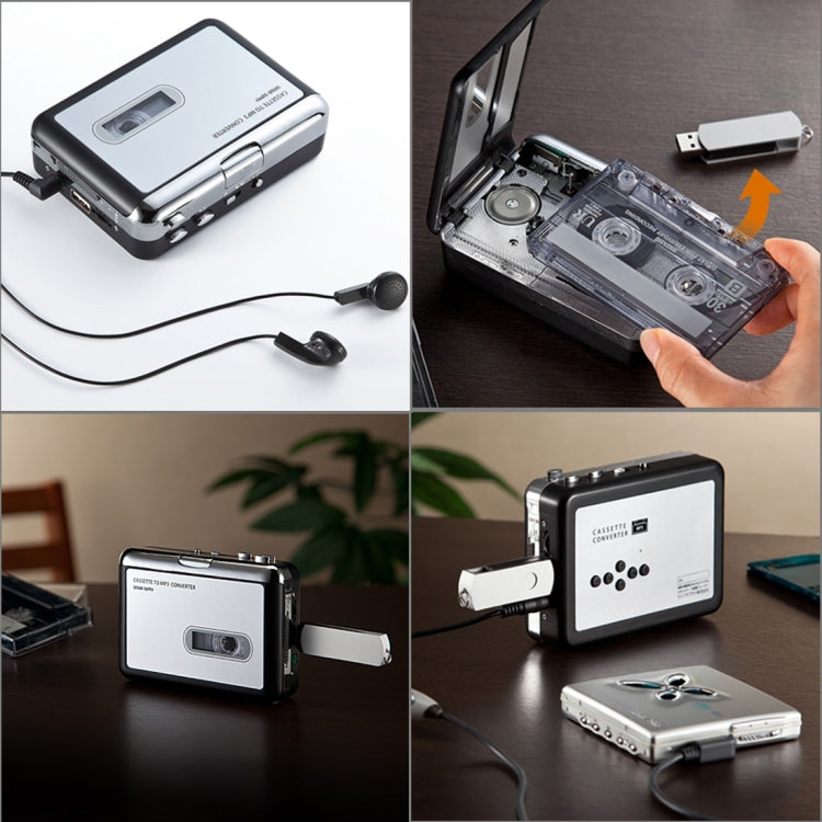 USB Cassette Tape to MP3 Converter Capture Audio Music Player - Tape Converter by PMC Jewellery | Online Shopping South Africa | PMC Jewellery