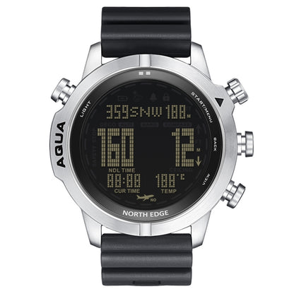 NORTH EDGE AQUA 100m Waterproof Scuba Diver Smart Watch, Support Luminous Display & Compass Mode - Sport Watches by NORTH EDGE | Online Shopping South Africa | PMC Jewellery | Buy Now Pay Later Mobicred