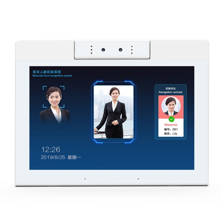 HSD1022T Touch Screen All in One PC with Holder,  10.1 inch, 2GB+16GB, Android 8.1 RK3288 Cortex A17 Quad Core Up to 1.8GHz, Support Bluetooth & WiFi & RJ45 & TF Card(32GB Max) & HDMI(White) - All in One PC by PMC Jewellery | Online Shopping South Africa | PMC Jewellery