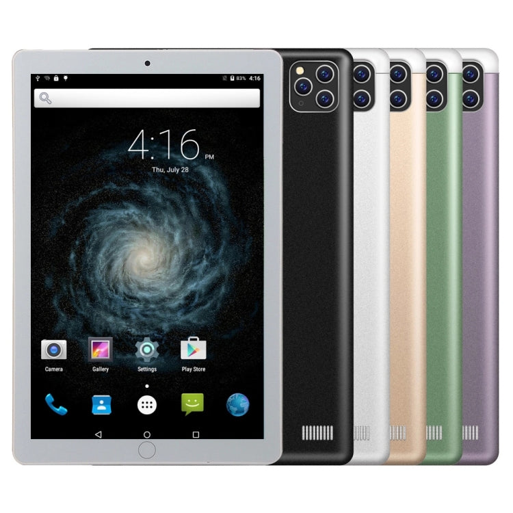 BDF A10 3G Phone Call Tablet PC, 10 inch, 2GB+32GB, Android 9.0, MTK8321 Octa Core Cortex-A7, Support Dual SIM & Bluetooth & WiFi & GPS, EU Plug(Silver) - BDF by BDF | Online Shopping South Africa | PMC Jewellery