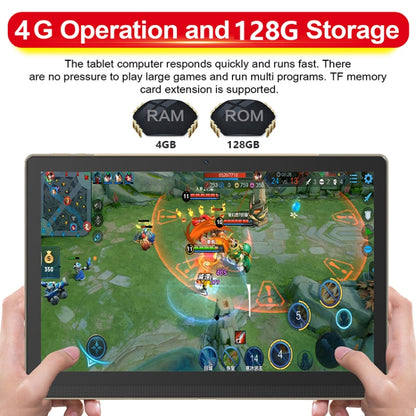 M101 4G LTE Tablet PC, 14.1 inch, 4GB+128GB, Android 8.1 MTK6797 Deca Core 2.1GHz, Dual SIM, Support GPS, OTG, WiFi, BT(Silver) - Others by PMC Jewellery | Online Shopping South Africa | PMC Jewellery