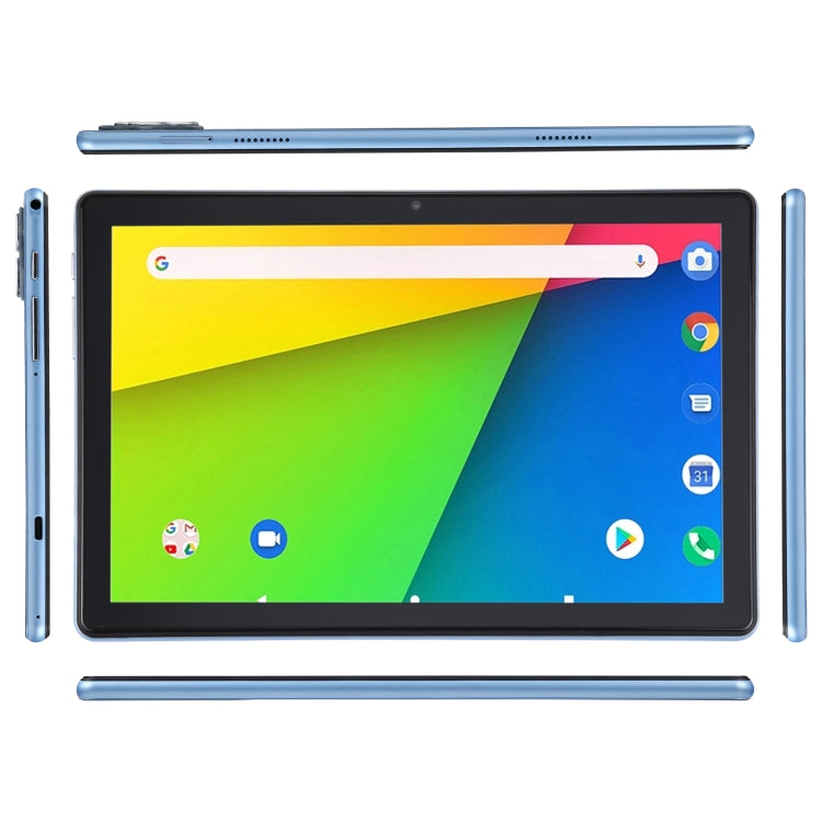 X30 4G LTE Tablet PC, 10.1 inch, 4GB+128GB, Android 11.0 MT6762 Octa-core, Support Dual SIM / WiFi / Bluetooth / GPS, EU Plug (Blue) - 10.1 inch by PMC Jewellery | Online Shopping South Africa | PMC Jewellery