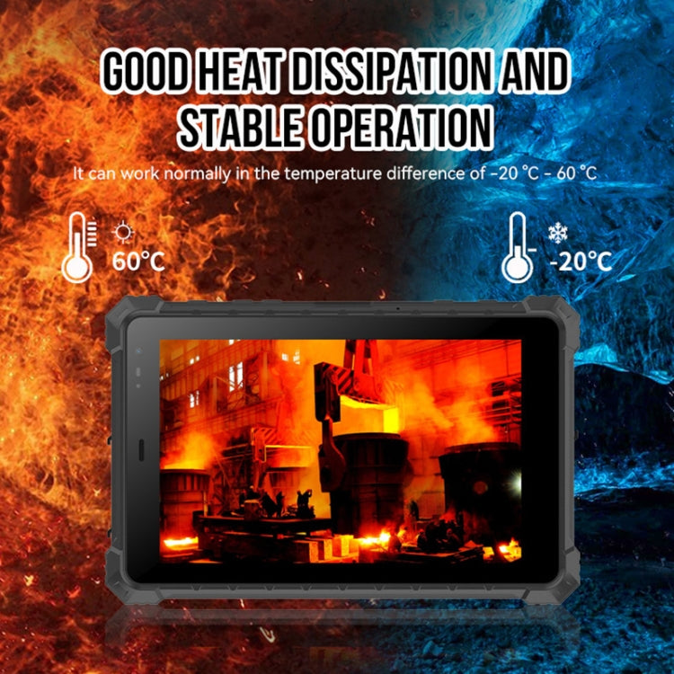 CENAVA A80ST 4G Rugged Tablet, 8 inch, 4GB+64GB, IP68 Waterproof Shockproof Dustproof, Android 10.0 MT6771 Octa Core, Support GPS/WiFi/BT/NFC, EU Plug - CENAVA by CENAVA | Online Shopping South Africa | PMC Jewellery | Buy Now Pay Later Mobicred