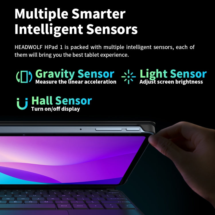 HEADWOLF Hpad1 4G LTE, 10.4 inch, 8GB+128GB, Android 11 Unisoc T618 Octa Core up to 2.0GHz, Support Dual SIM & WiFi & Bluetooth, Global Version with Google Play, US Plug(Blue) - free shipping - PMC TechLife - Order now!