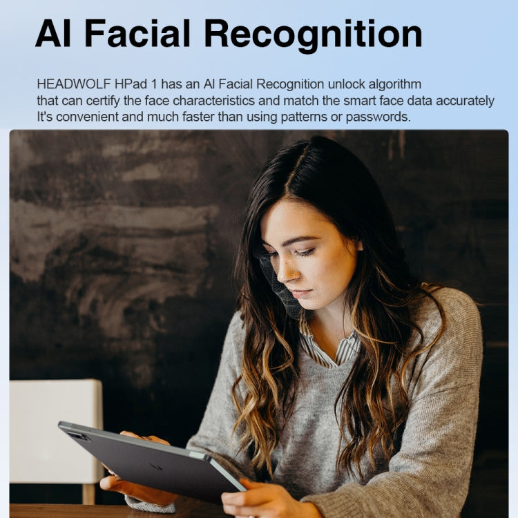 HEADWOLF Hpad1A 4G LTE, 10.4 inch, 8GB+128GB, Android 12 Unisoc T616 Octa Core, Support Dual SIM & WiFi & Bluetooth, Global Version with Google Play, US Plug (Grey) - Other by HEADWOLF | Online Shopping South Africa | PMC Jewellery | Buy Now Pay Later Mobicred
