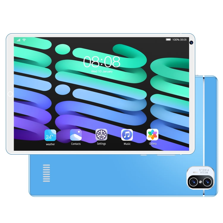 X5 3G Phone Call Tablet PC, 8.1 inch, 1GB+16GB, Android 5.1 MT6592 Octa Core, Support Dual SIM, WiFi, Bluetooth, GPS, AU Plug (Blue) - 7.0-8.0 inch by PMC Jewellery | Online Shopping South Africa | PMC Jewellery