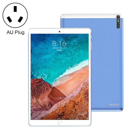 P30 3G Phone Call Tablet PC, 10.1 inch, 2GB+32GB, Android 5.1 MTK6592 Octa-core ARM Cortex A7 1.4GHz, Support WiFi / Bluetooth / GPS, AU Plug (Blue) - 10.1 inch by PMC Jewellery | Online Shopping South Africa | PMC Jewellery