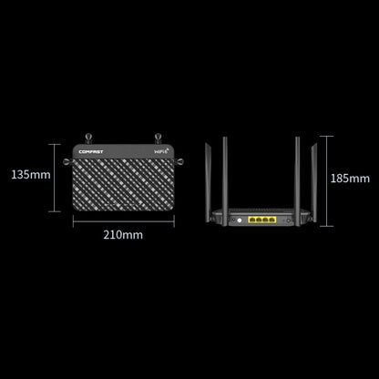 COMFAST CF-XR10 1800Mbps WiFi6 Dual-band Gigabit Household Signal Amplifier Wireless Router Repeater - Wireless Routers by COMFAST | Online Shopping South Africa | PMC Jewellery